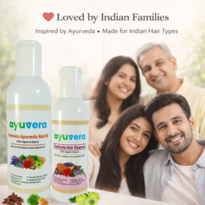 AYUVERA KESH VEDA AYURVEDIC HAIR CARE COMBO (OIL + SHAMPOO)
