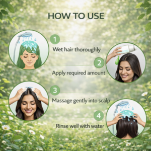 AYUVERA Kesh Veda Ayurvedic Shampoo – Gentle Herbal Hair Cleanser