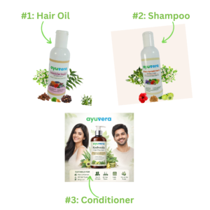 AYUVERA Kesh Veda Ayurvedic Shampoo – Gentle Herbal Hair Cleanser